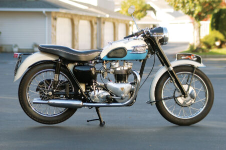 Sideview of a motorcycle